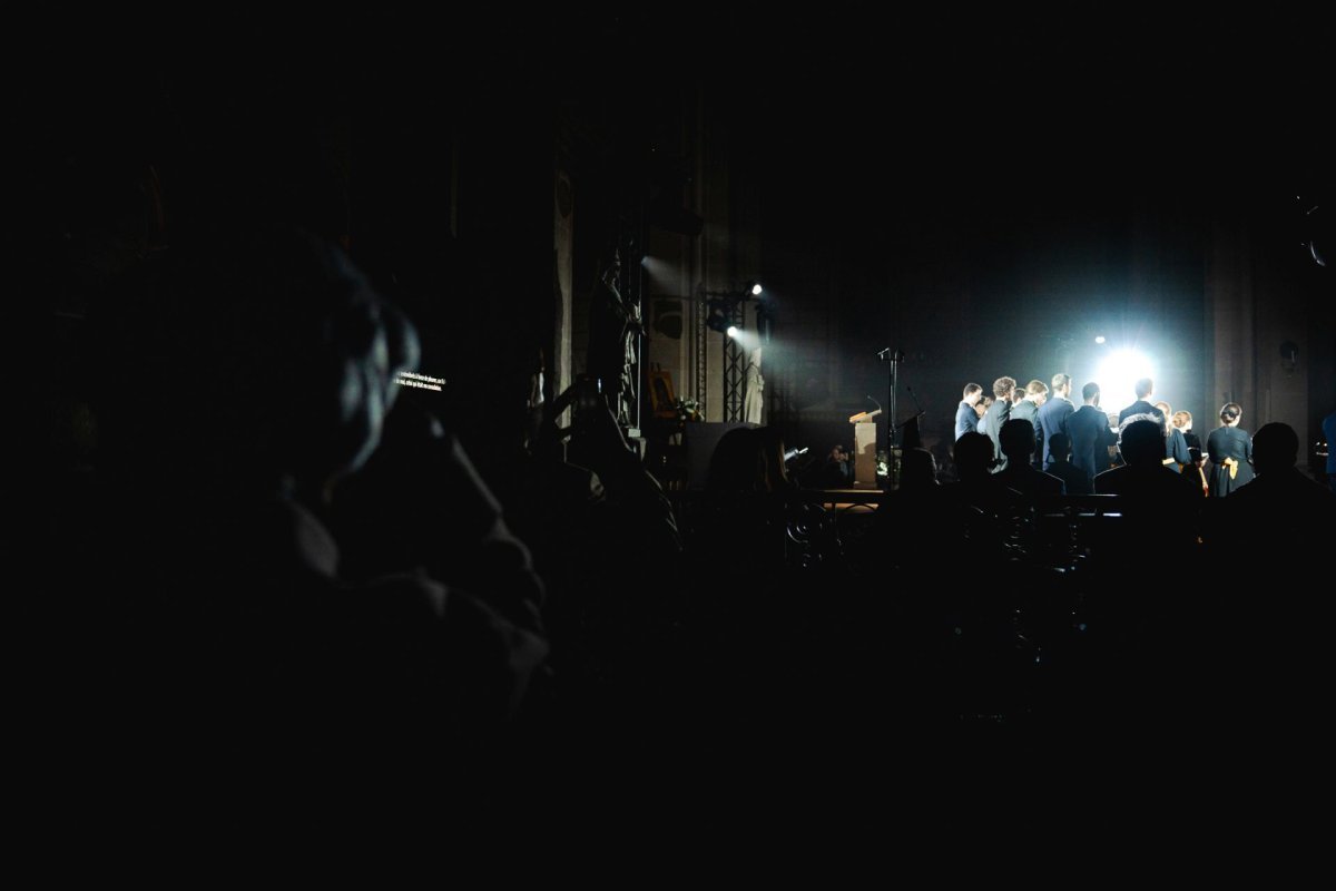 Nuit de l'Espérance à Saint-Ambroise. © Dylan Guidez / Diocèse de Paris.