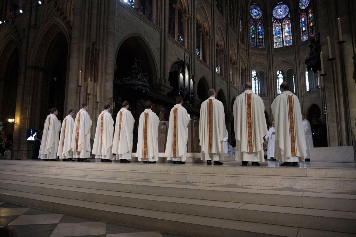 Bénédiction des nouveaux prêtres. © Yannick Boschat / Diocèse de Paris.