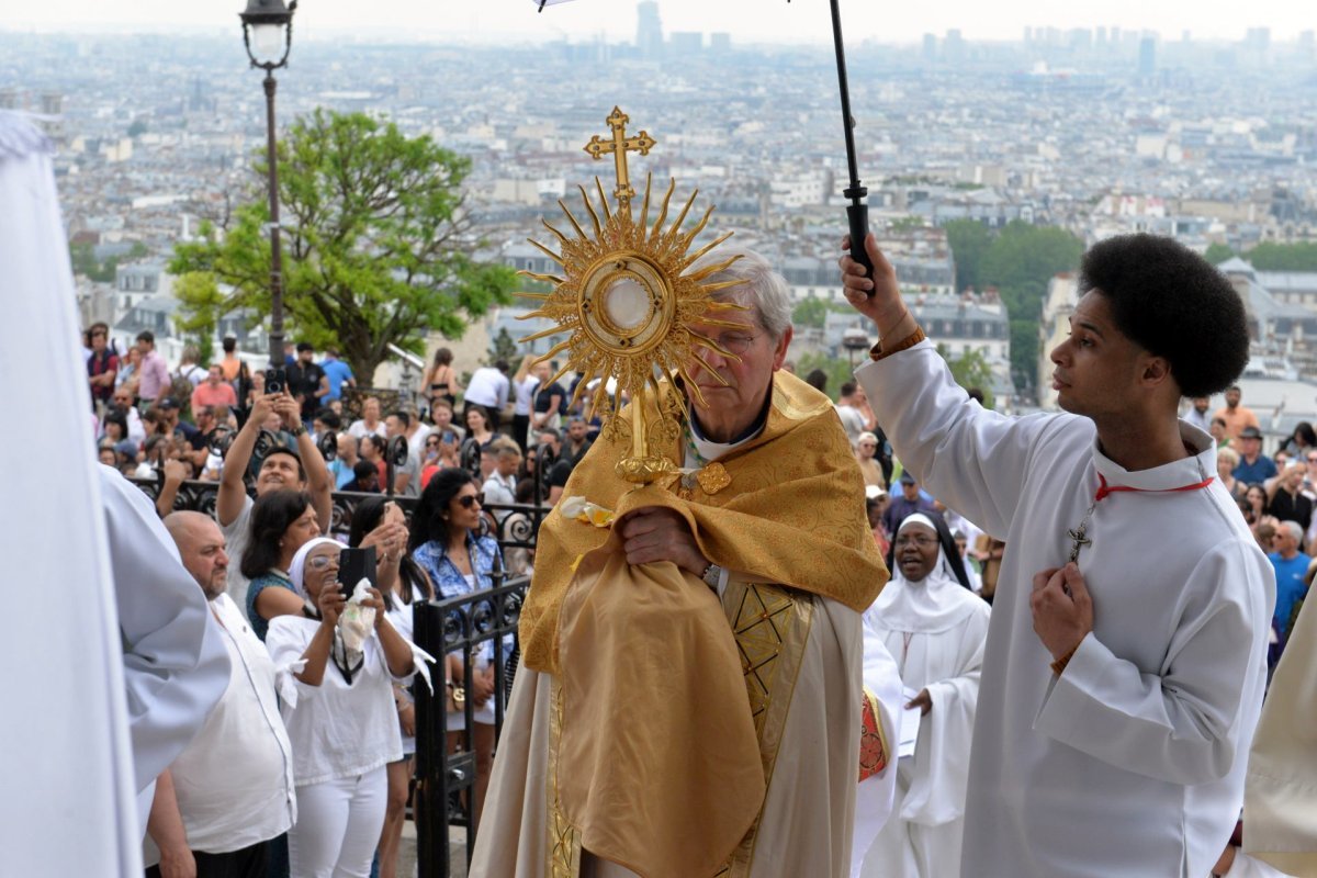 Fête-Dieu 2023. © Marie-Christine Bertin / Diocèse de Paris.