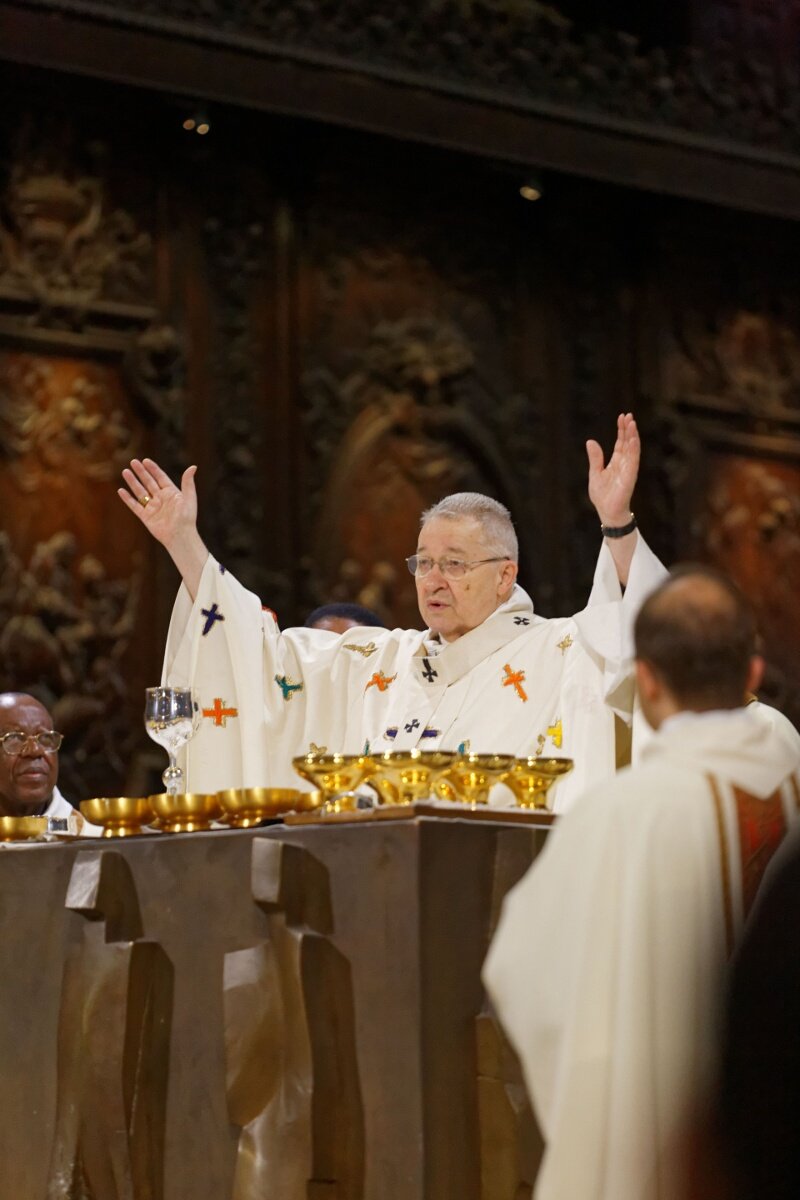 Liturgie eucharistique. © Yannick Boschat / Diocèse de Paris.