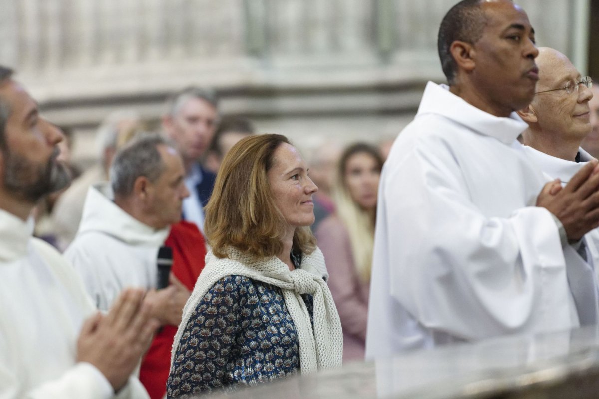 Ordinations des diacres permanents 2022. © Yannick Boschat / Diocèse de Paris.