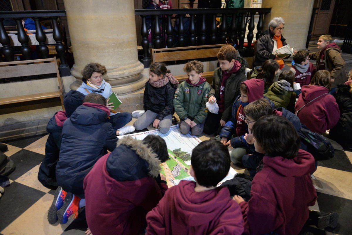 Rassemblement des sixièmes 2019. © Marie Christine Bertin / Diocèse de Paris.
