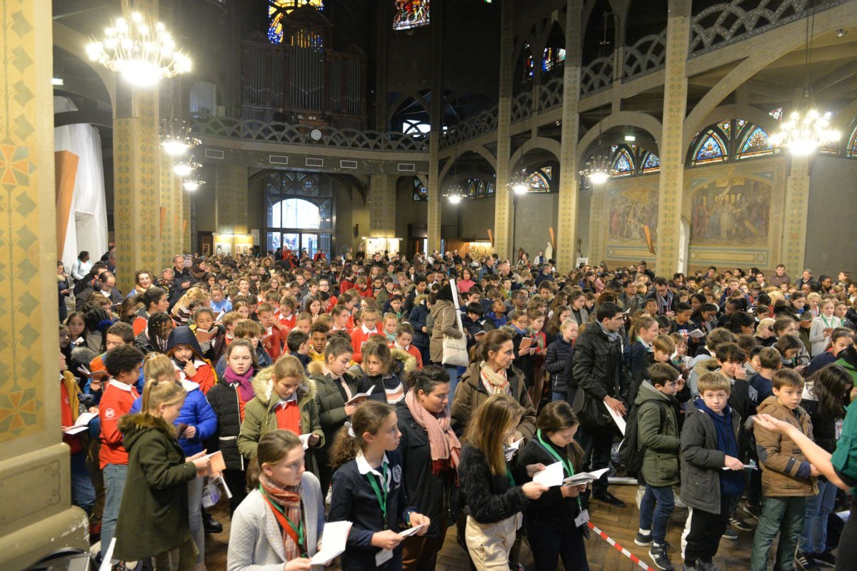 Rassemblement des sixièmes 2019. © Marie Christine Bertin / Diocèse de Paris.