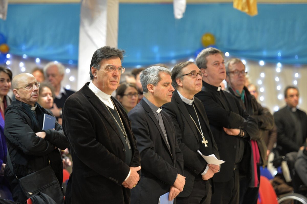 Rencontre des conseils pastoraux sur le thème de l'accueil des réfugiés (…). 