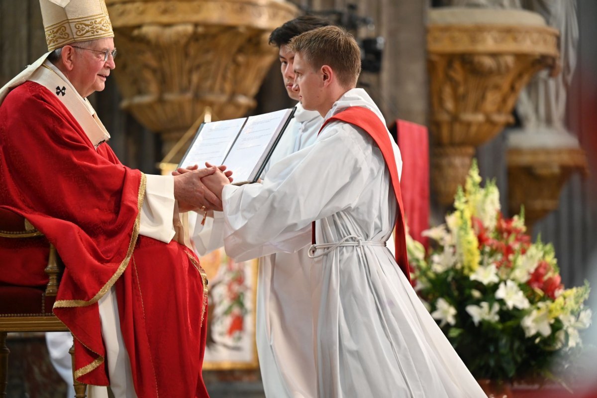 Ordination sacerdotale 2024. © Marie-Christine Bertin / Diocèse de Paris.