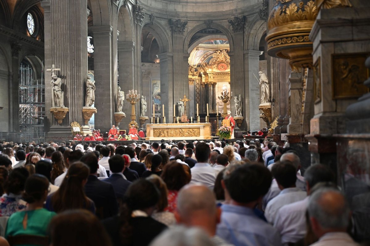 Confirmations d'adultes en mai 2026. Célébration du samedi 30 mai à 10h. © Marie-Christine Bertin / Diocèse de Paris.