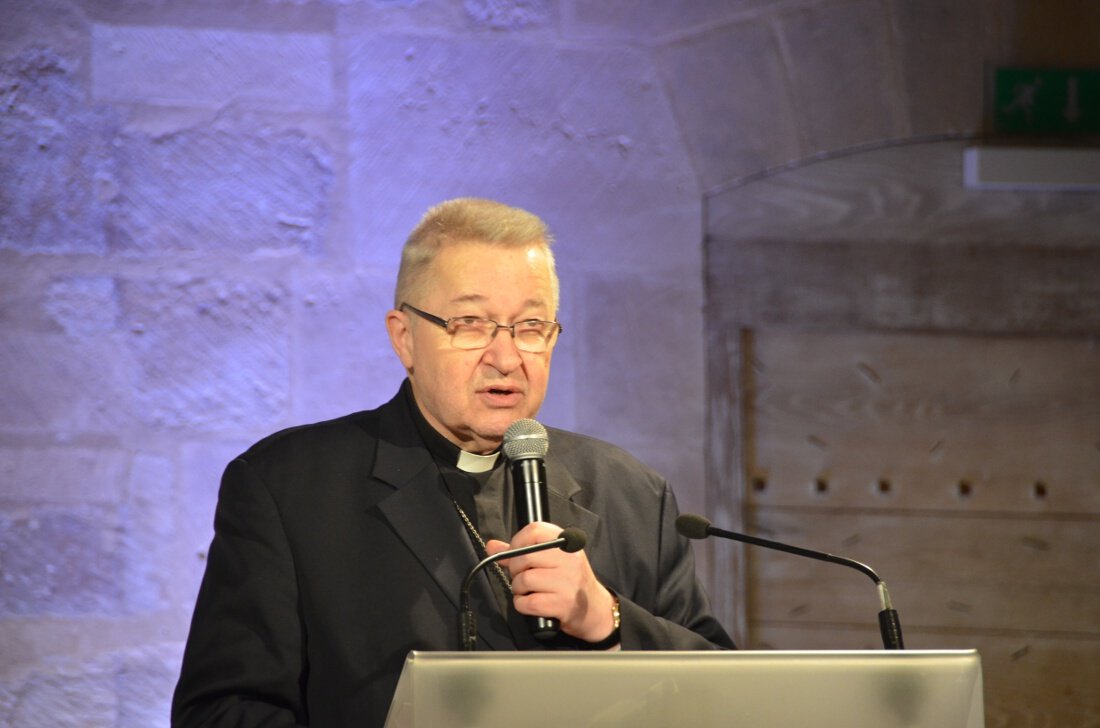 Allocution du cardinal André Vingt-Trois. © Marie-Christine Bertin / Diocèse de Paris.