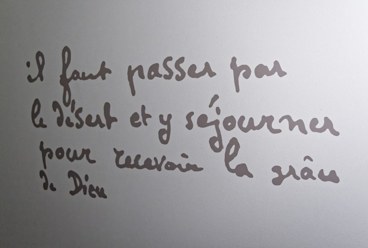 Espace Charles de Foucauld. © Yannick Boschat / Diocèse de Paris.