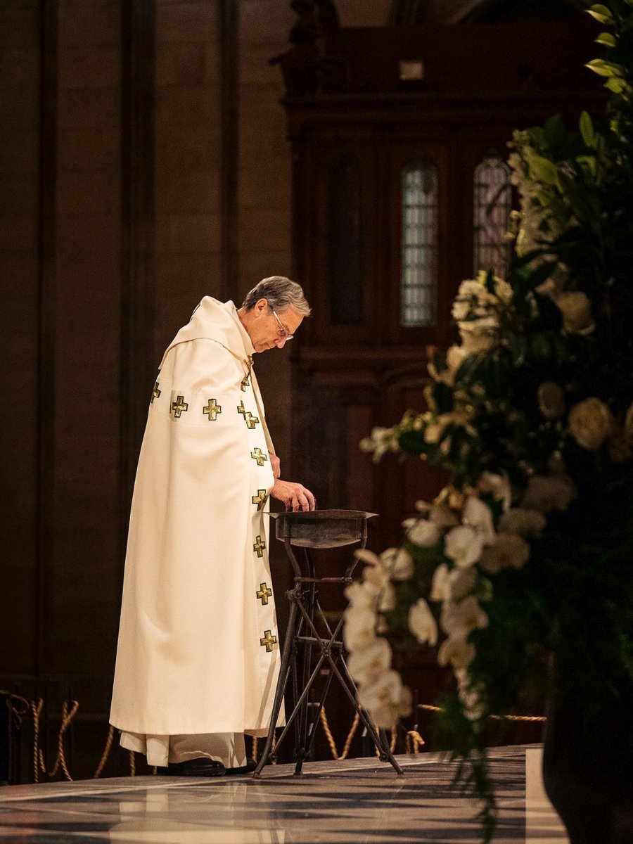 Vêpres du mardi 10 décembre 2024 à Notre-Dame de Paris. © Maximilien Krebs.