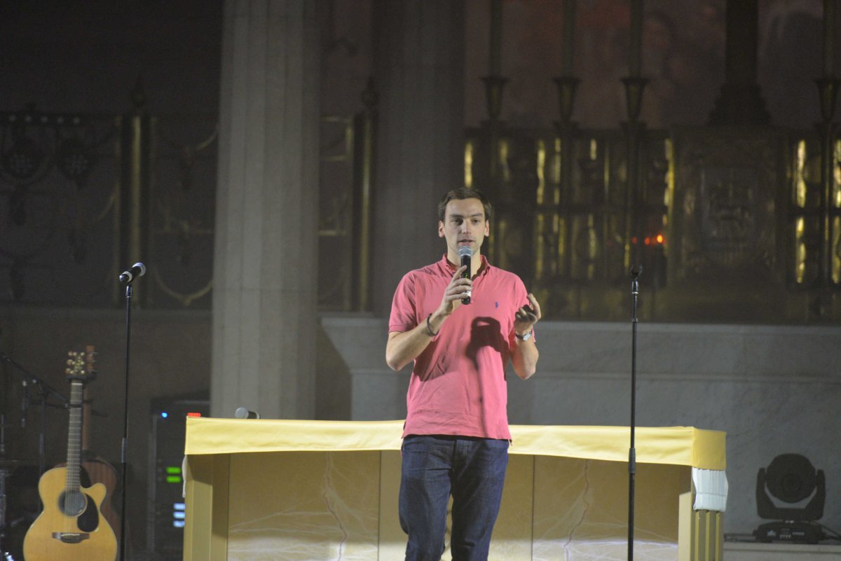Rassemblement des jeunes confirmés en 2020. © Marie Christine Bertin / Diocèse de Paris.
