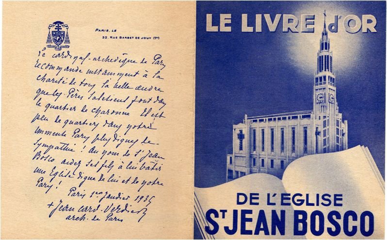 Tract pour la construction de l'église Saint-Jean Bosco. © C.D.A.S..