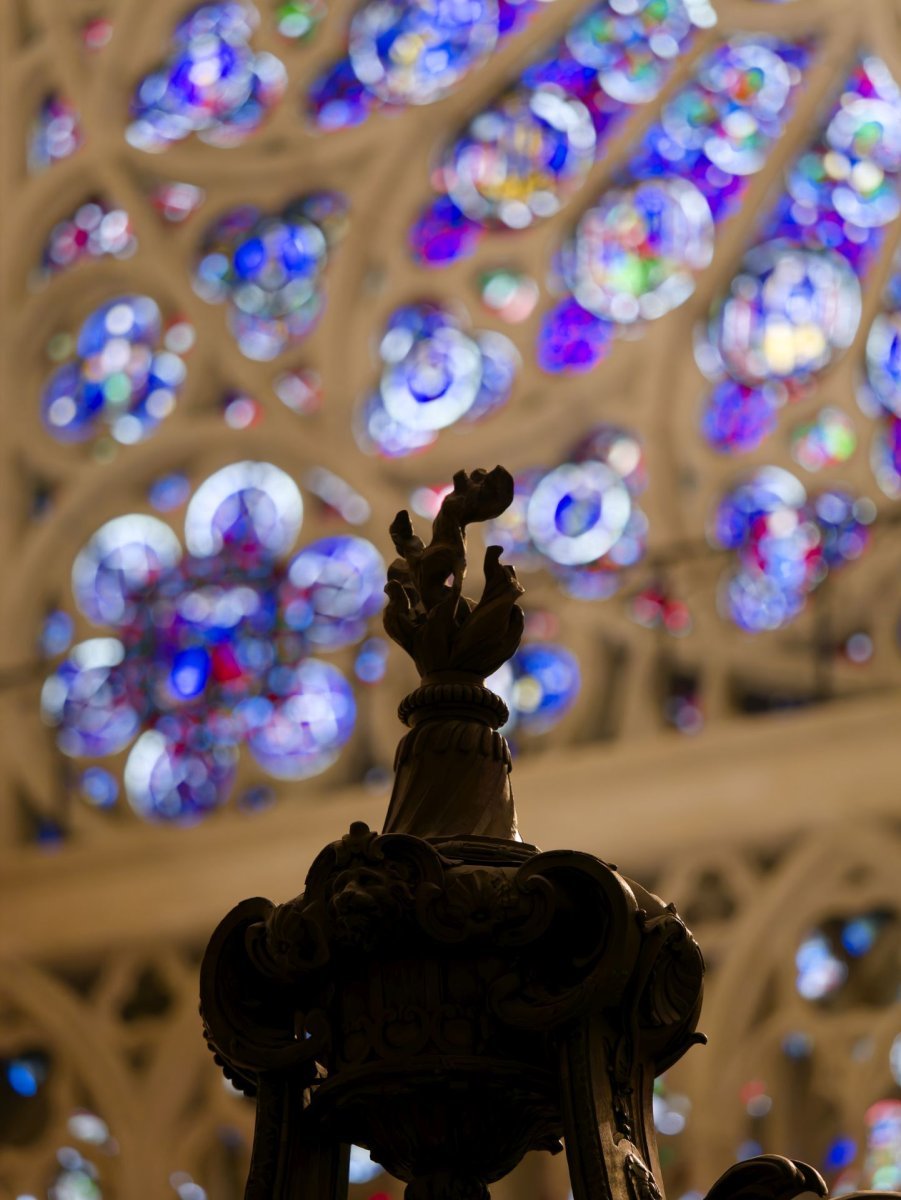 Messe en présence des services diocésains et de l'Atelier de Notre-Dame. © Yannick Boschat / Diocèse de Paris.