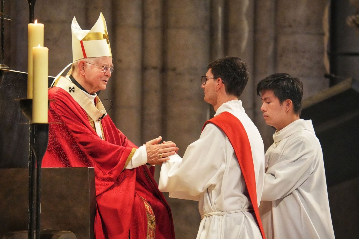 Ordinations sacerdotales 2026. © Illian Callé / Diocèse de Paris.