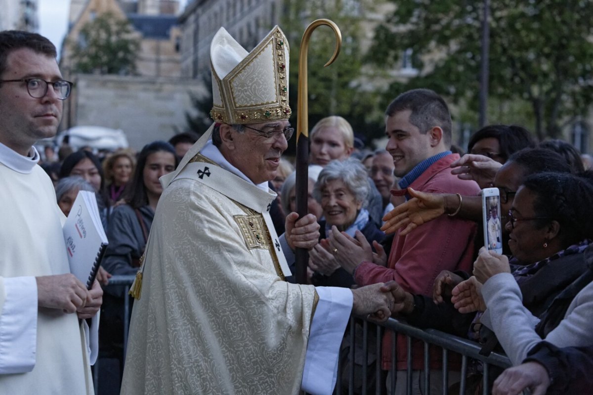 Messe chrismale à Saint-Sulpice. © Yannick Boschat / Diocèse de Paris.