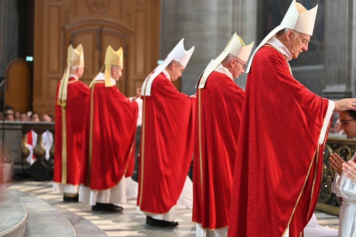 Ordination sacerdotale 2024. © Marie-Christine Bertin / Diocèse de Paris.