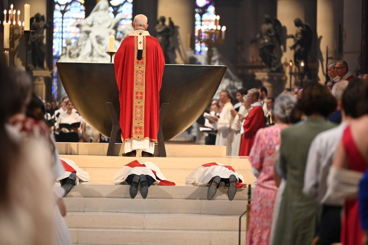 Ordinations sacerdotales 2026. © Marie-Christine Bertin / Diocèse de Paris.