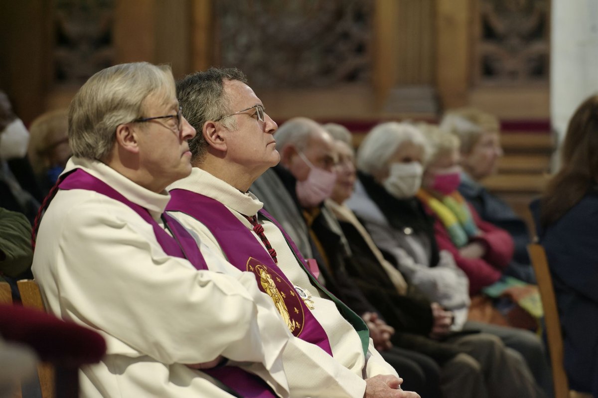 Conférence de carême de Notre-Dame de Paris du 20 mars 2022. © Trung Hieu Do / Diocèse de Paris.