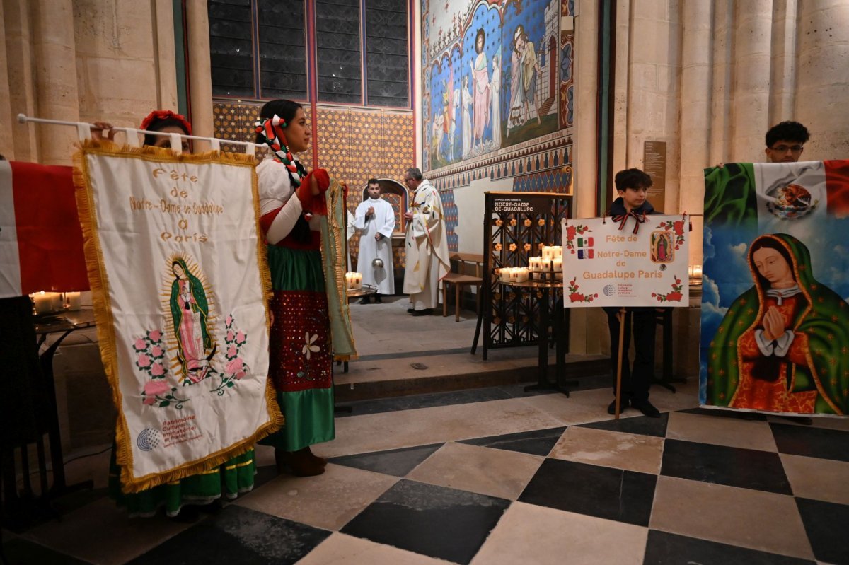 Fête de Notre Dame de Guadalupe 2024. © Marie-Christine Bertin / Diocèse de Paris.