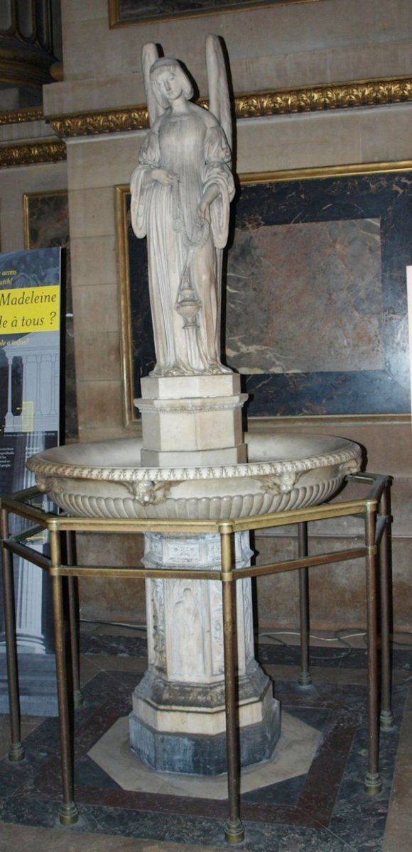 Bénitier de la Madeleine. © C.D.A.S..