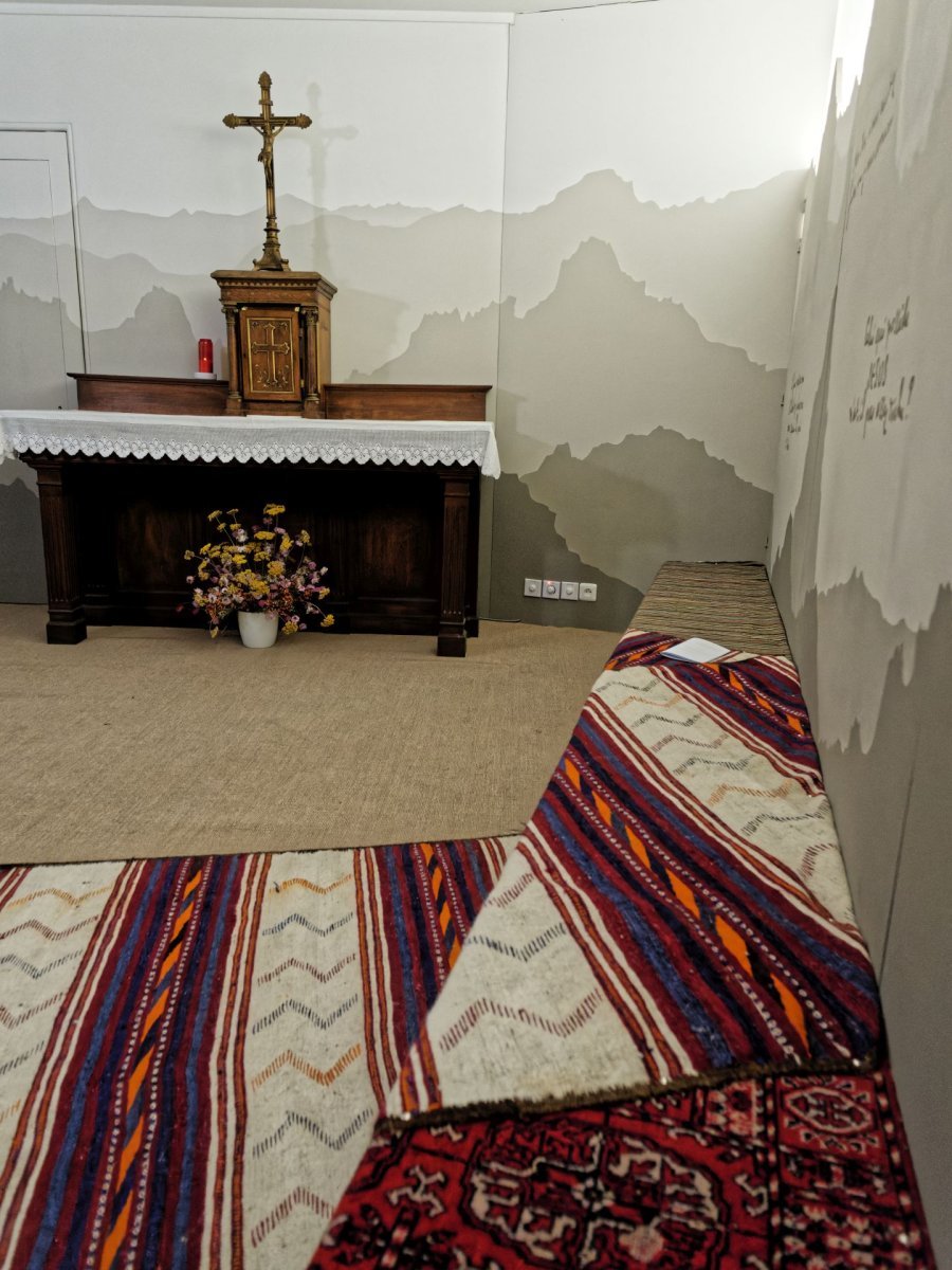 Espace Charles de Foucauld. © Yannick Boschat / Diocèse de Paris.