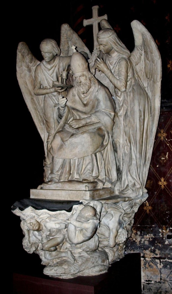 Bénitier de St Eustache. © C.D.A.S..