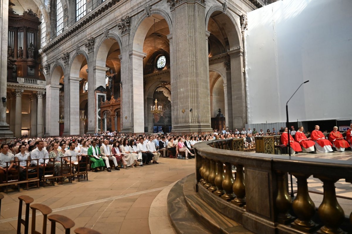 Confirmations d'adultes en mai 2026. Célébration du samedi 30 mai à 10h. © Marie-Christine Bertin / Diocèse de Paris.
