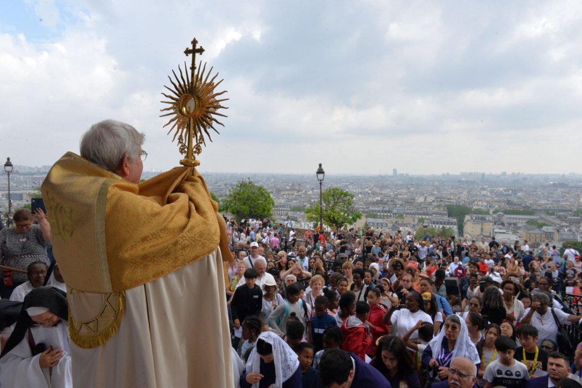 Fête-Dieu 2023. © Marie-Christine Bertin / Diocèse de Paris.