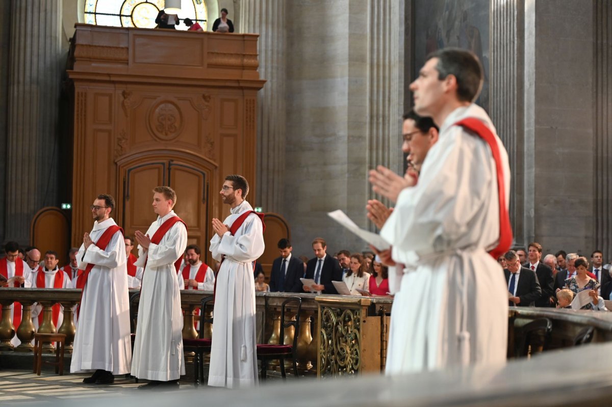 Ordination sacerdotale 2024. © Marie-Christine Bertin / Diocèse de Paris.