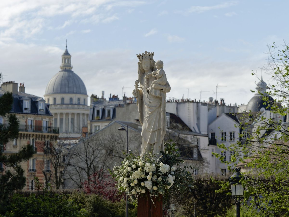 Annonce de la Résurrection 2024. © Yannick Boschat / Diocèse de Paris.