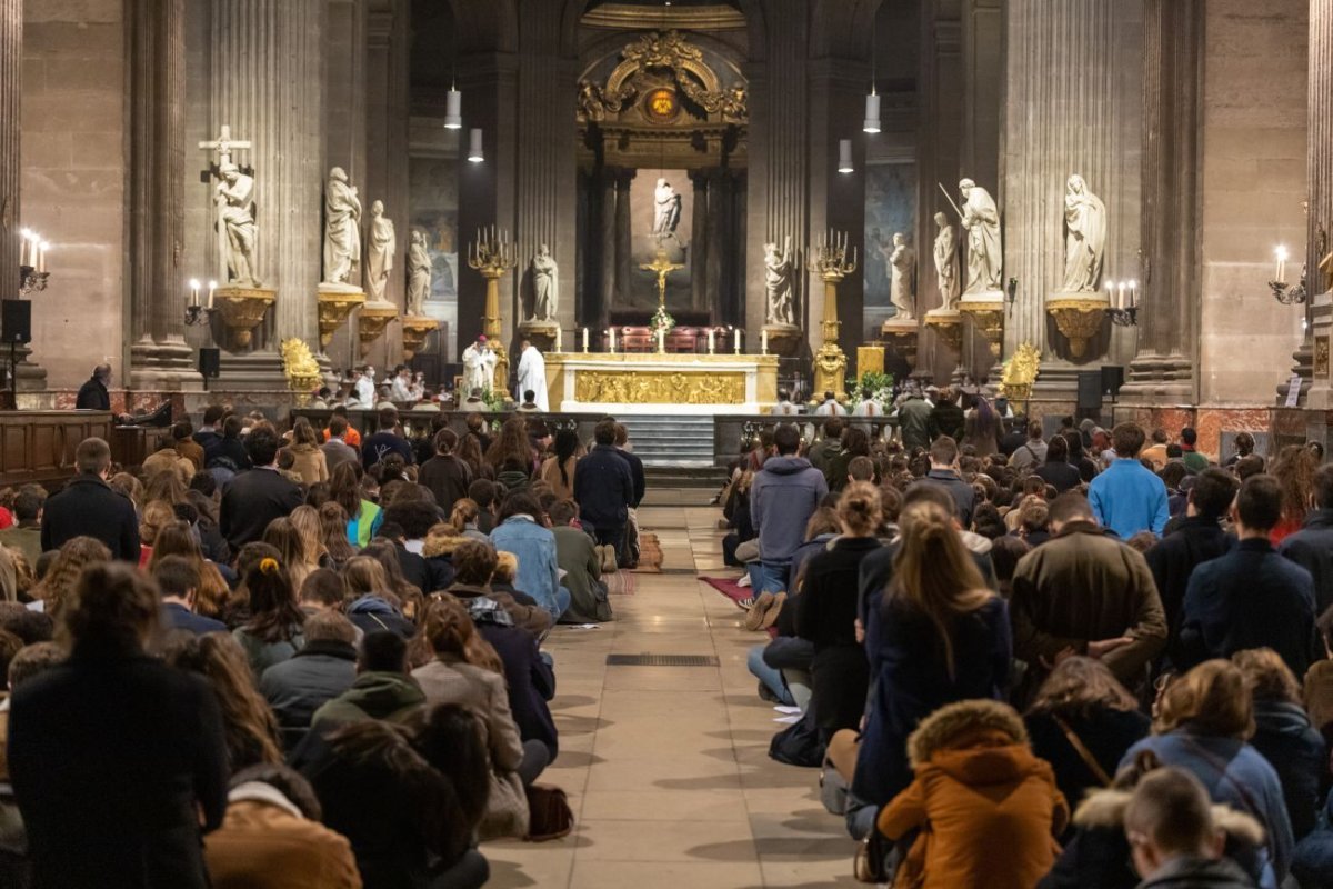 Messe des étudiants d'Île-de-France 2021. © Binet Photo Polytechnique.