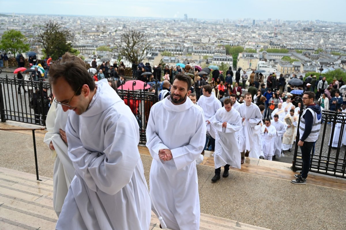 Ordinations diaconales en vue du sacerdoce. © Marie-Christine Bertin / Diocèse de Paris.