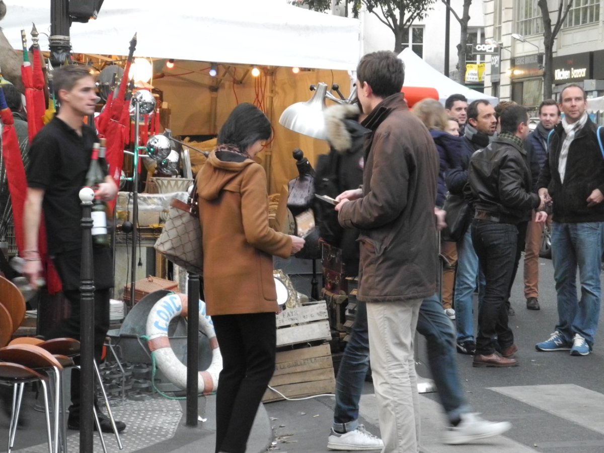 Rencontres dans la rue à Saint-Denys du Saint-Sacrement (3e). Saint-Denys du Saint-Sacrement © Marie-Christine Bertin / Diocèse de Paris.