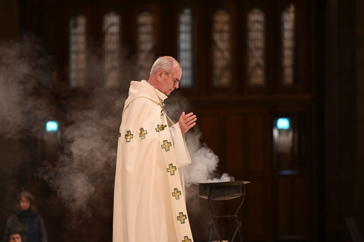 Vêpres du jeudi 12 décembre 2024 à Notre-Dame de Paris. © Marie-Christine Bertin / Diocèse de Paris.