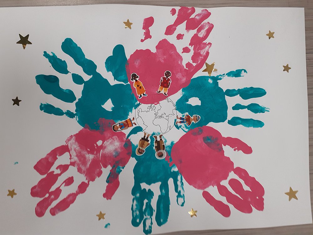 Les 4H donnent le grand départ de l'Atelier sur "Toutes les familles du monde" © Marc Bailly / Diocèse de Paris.