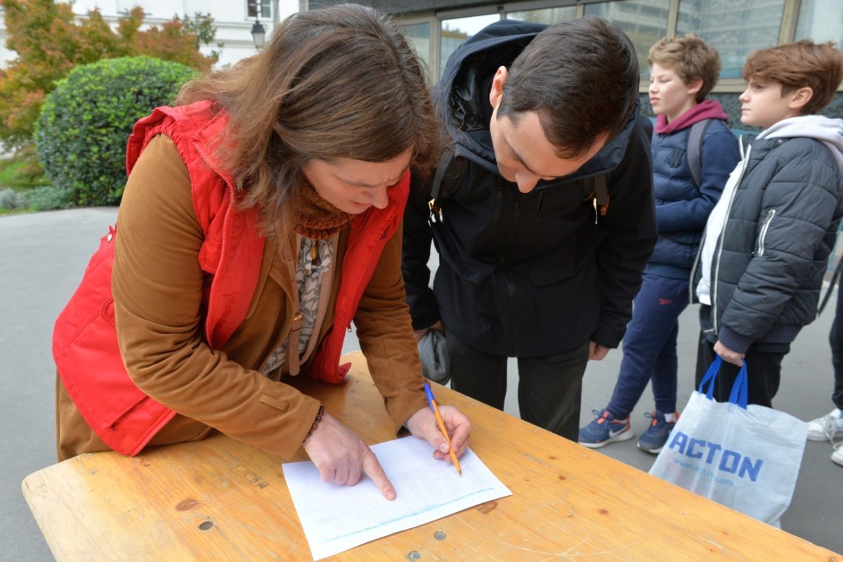 Rassemblement des sixièmes en 2022. © Marie-Christine Bertin / Diocèse de Paris.