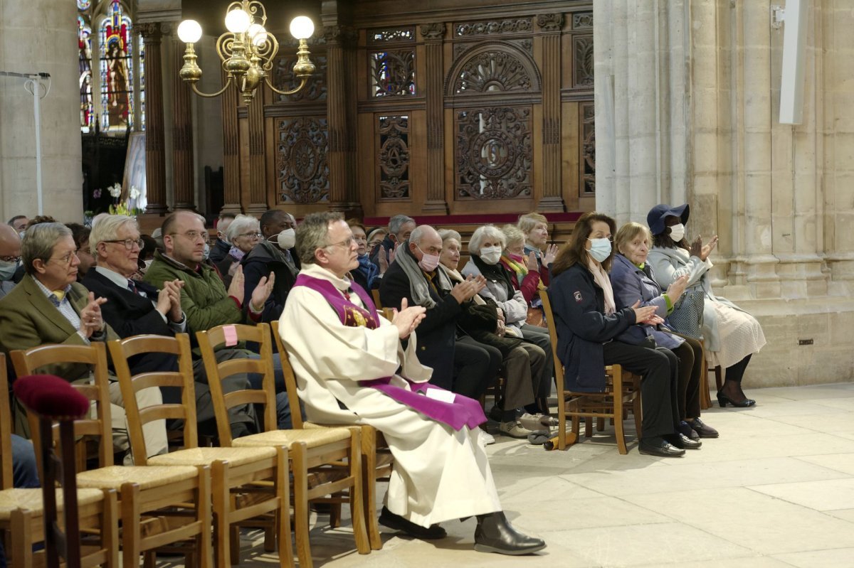 Conférence de carême de Notre-Dame de Paris du 20 mars 2022. © Trung Hieu Do / Diocèse de Paris.