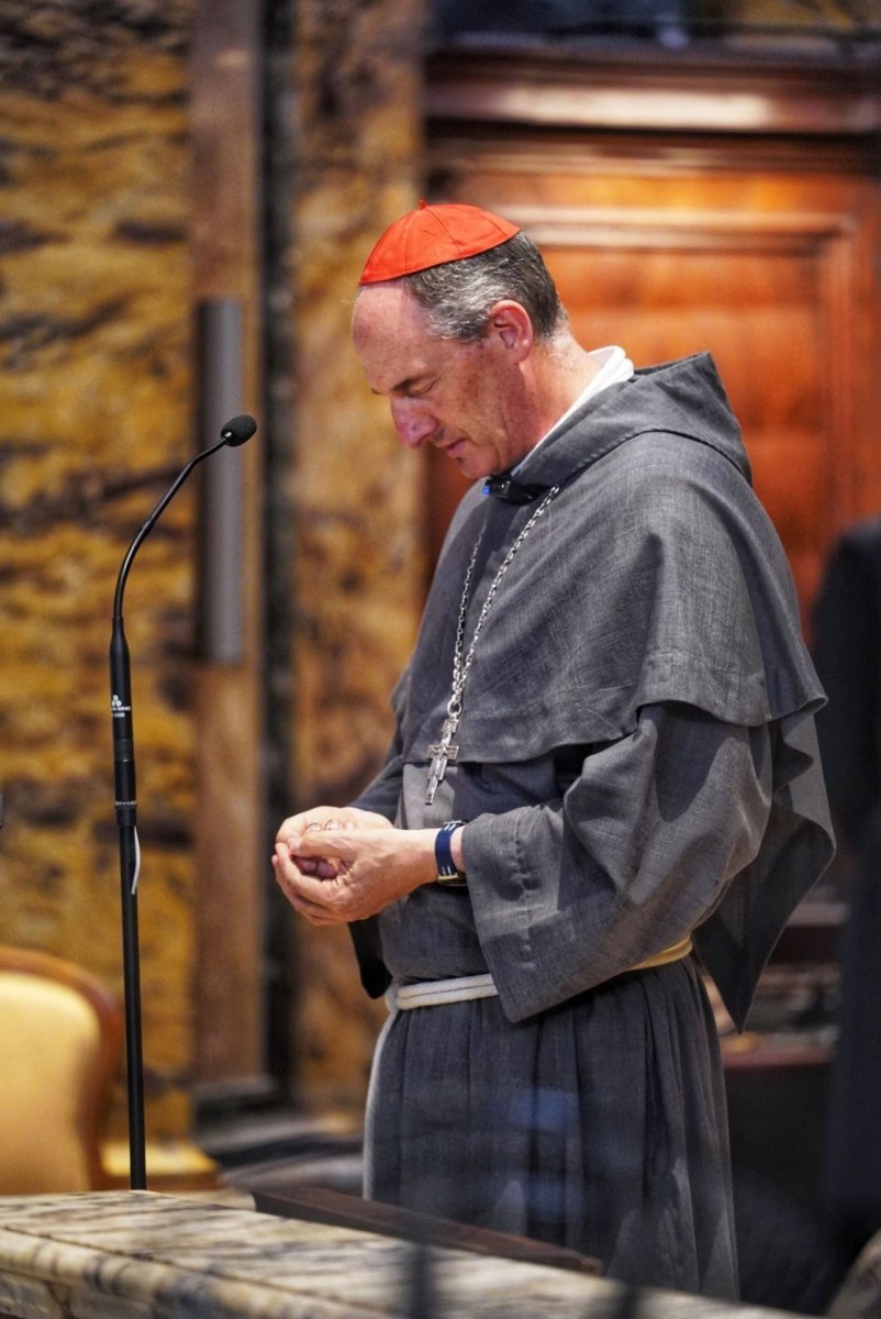 Vendredi 1er août - Intervention du Cardinal Bustillo. © Illian Callé – Diocèse de Paris.