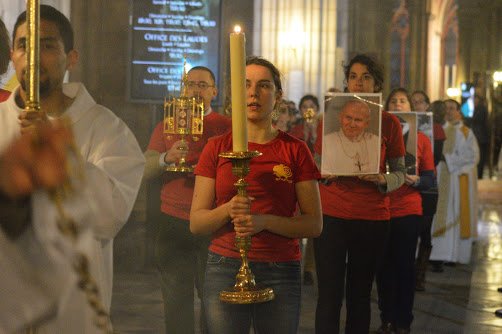 Lancement diocésain des JMJ de Cracovie. © D. R..
