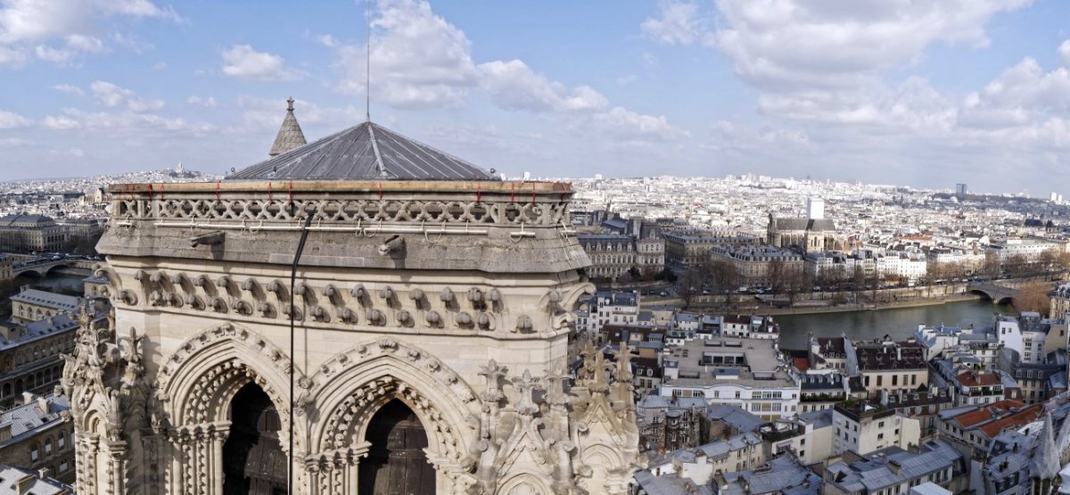 Notre-Dame de Paris, deux ans après. © Yannick Boschat / Diocèse de Paris.