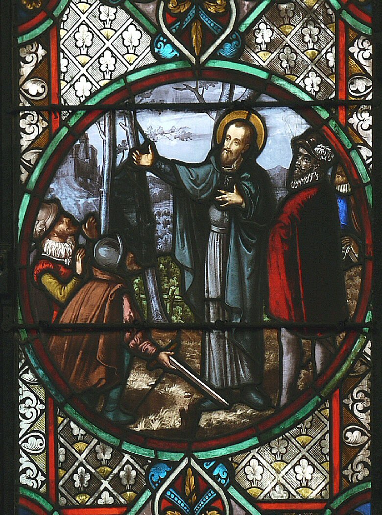 Envoi par Mgr Claude de Granier à la difficile mission du Chablais. © C. D. A. S. / Diocèse de Paris.