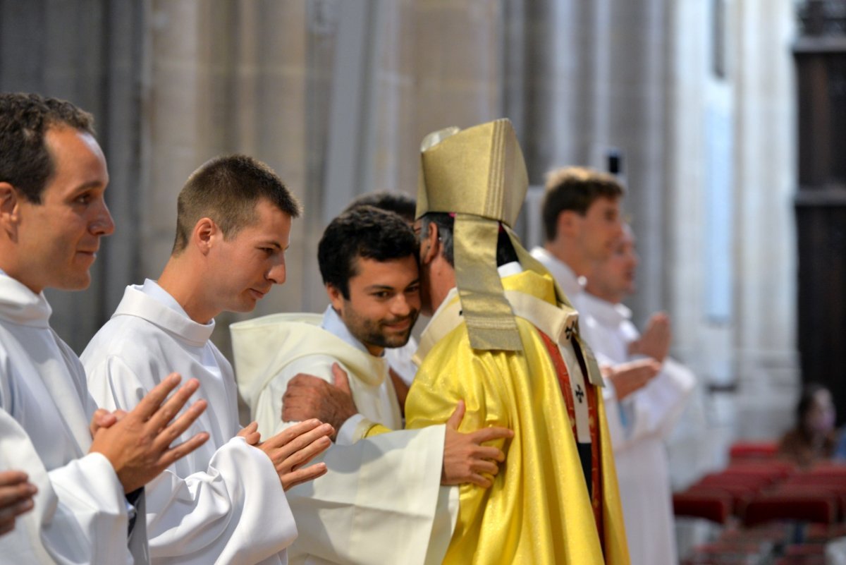 Messe de rentrée du Séminaire de Paris. © Marie-Christine Bertin / Diocèse de Paris.
