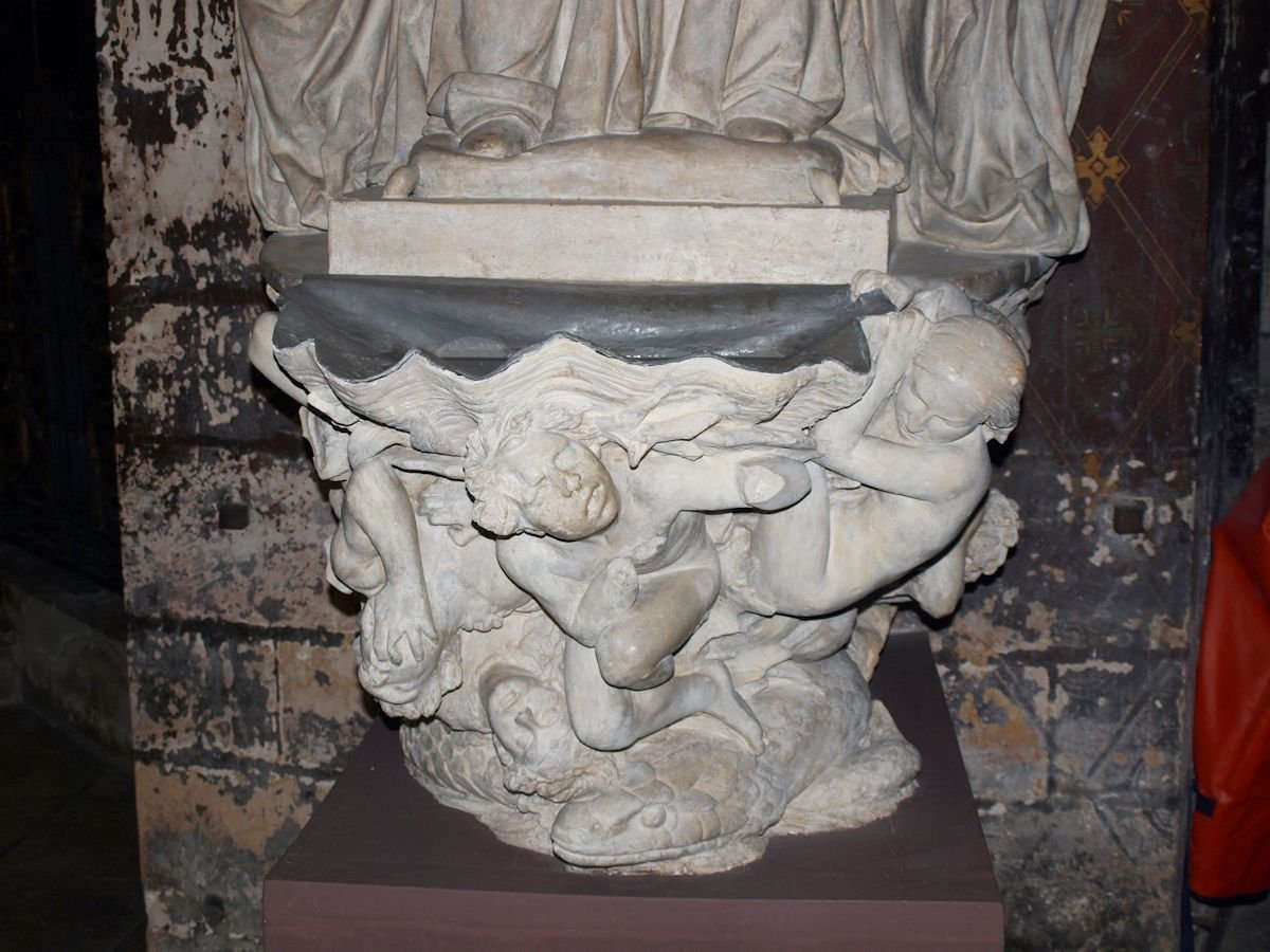 Bénitier de St Eustache. © C.D.A.S..