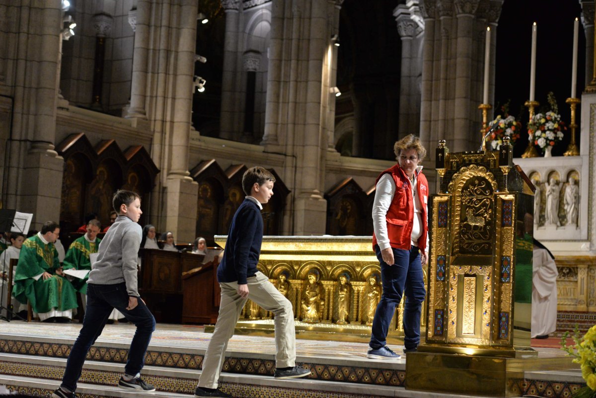 Rassemblement des sixièmes 2019. © Marie Christine Bertin / Diocèse de Paris.