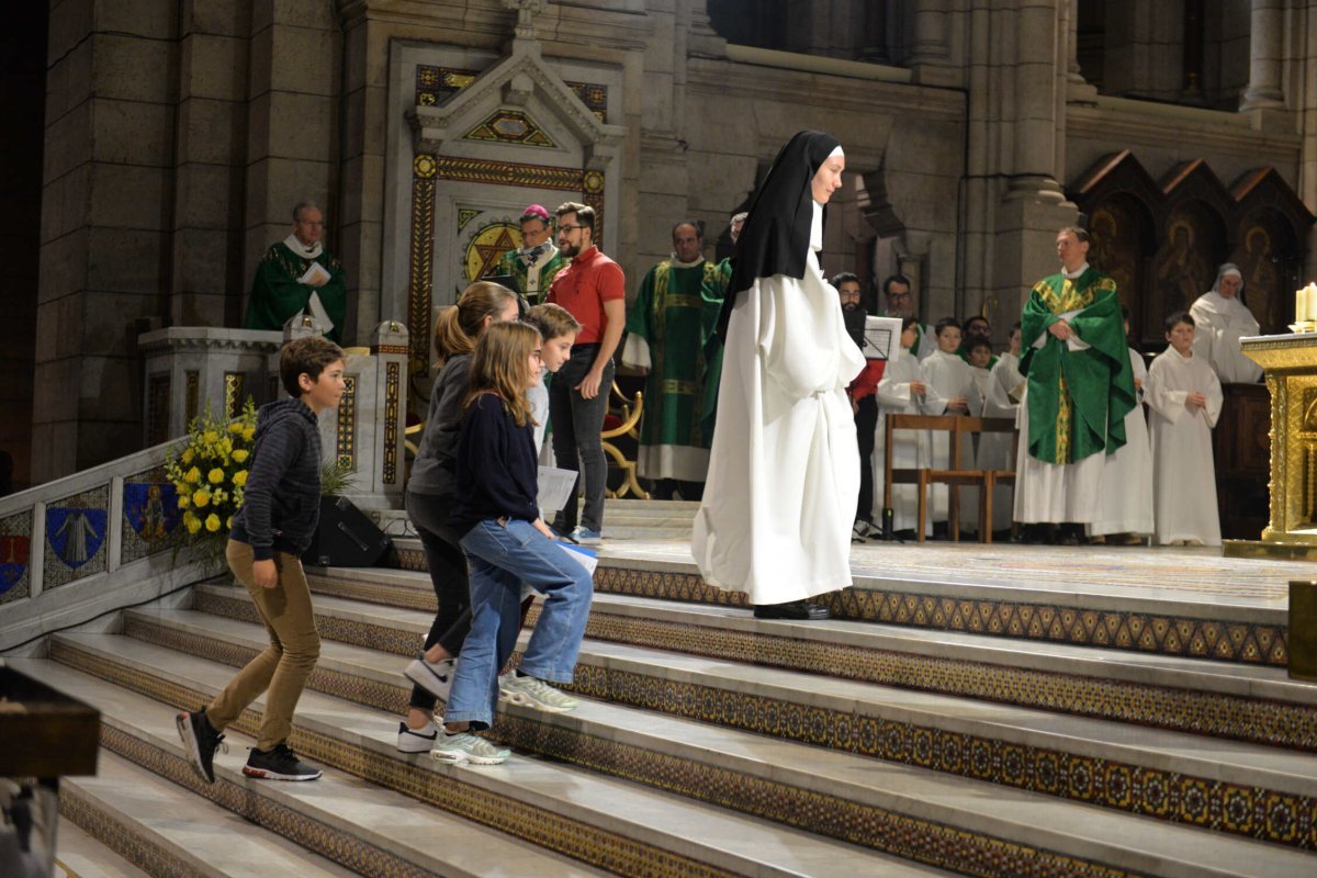 Rassemblement des sixièmes 2019. © Marie Christine Bertin / Diocèse de Paris.