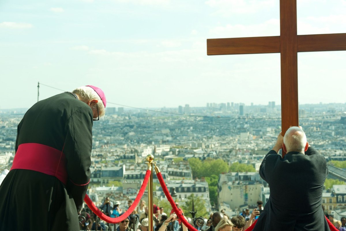 Chemin de croix de Montmartre 2025. © Trung Hieu Do / Diocèse de Paris.