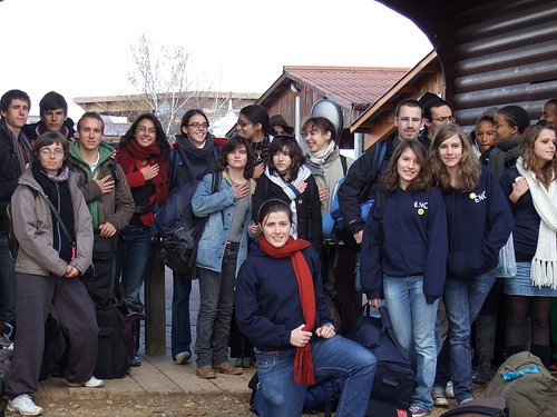 Novembre 2009 : Pèlerinage à Taizé pour les terminales. 