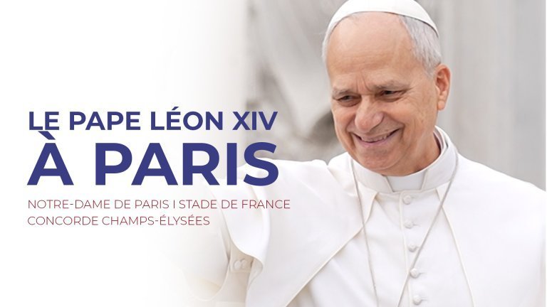 Le Pape Léon XIV au Stade de France, puis sur la place de la Concorde et les Champs-Élysées