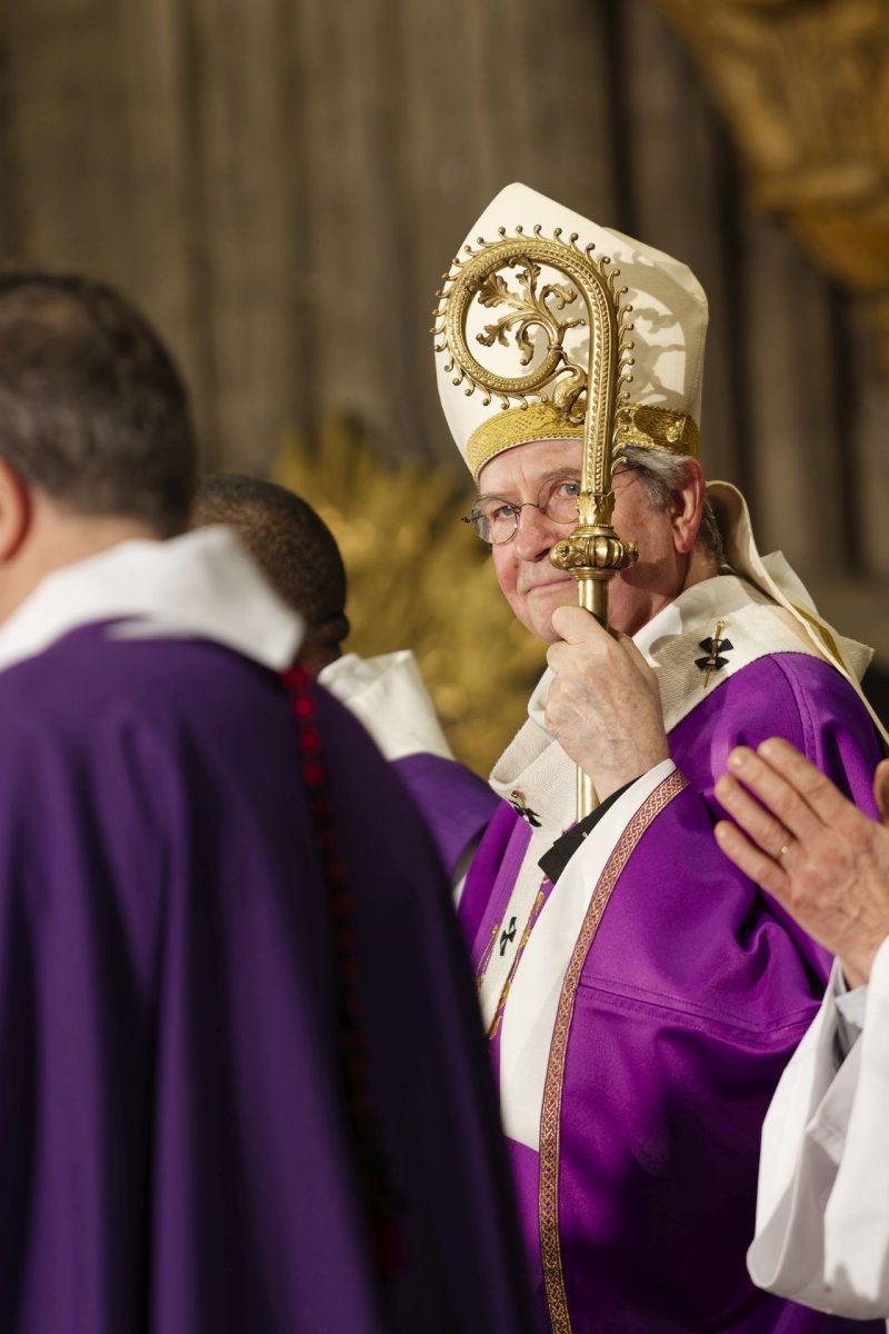 Messe d'action de grâce pour Benoît XVI à Saint-Sulpice. © Yannick Boschat / Diocèse de Paris.