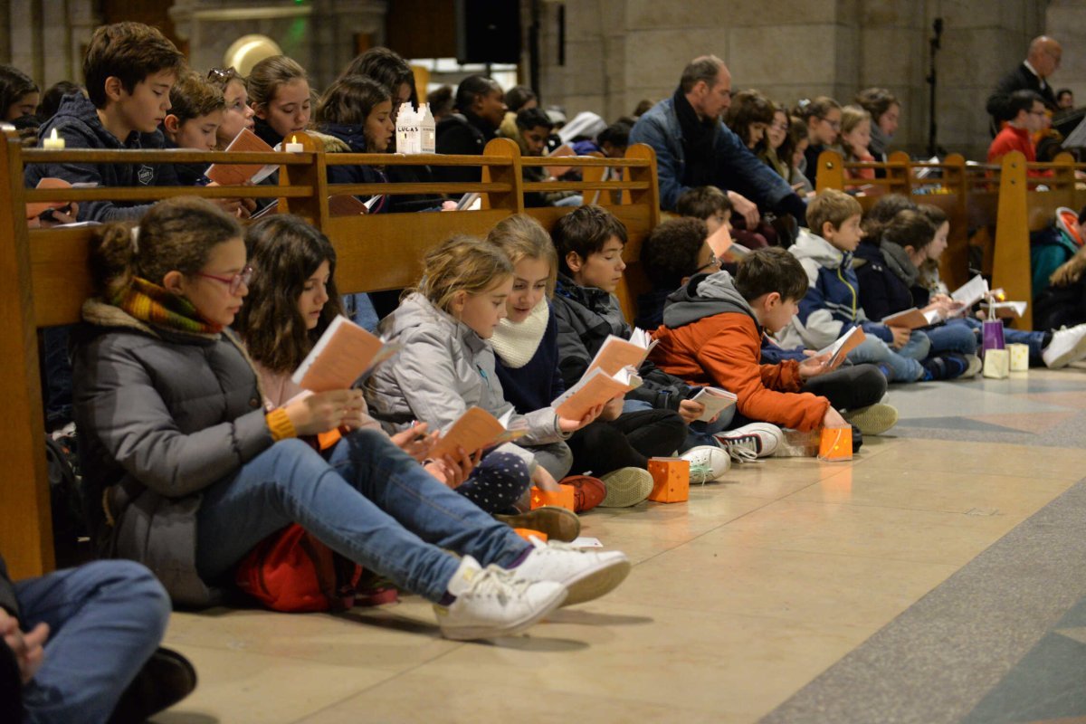 Rassemblement des sixièmes 2019. © Marie Christine Bertin / Diocèse de Paris.