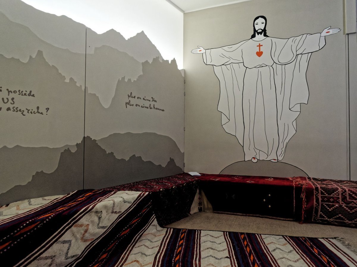 Espace Charles de Foucauld. © Yannick Boschat / Diocèse de Paris.